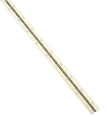 Dobradiça resistente longa de bronze do piano da porta interna durável com furos do parafuso